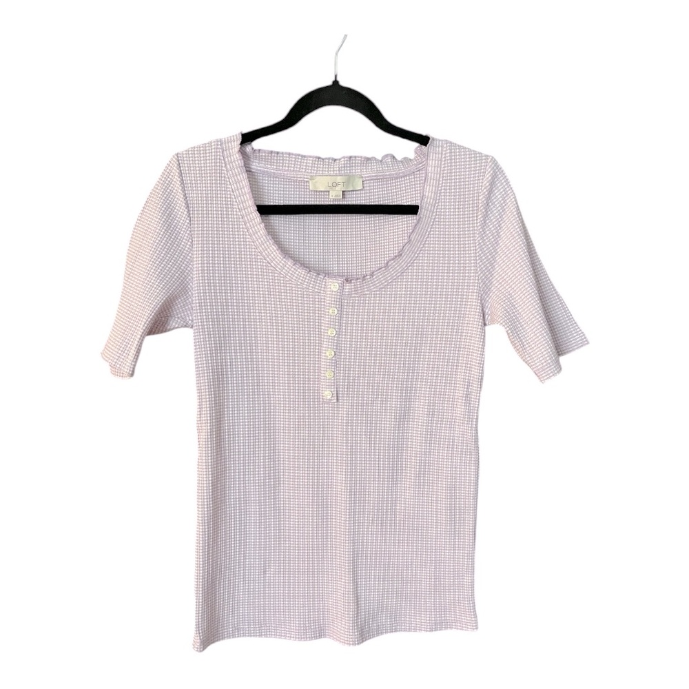 LOFT Lavender Tee Size Medium